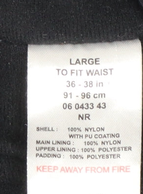 Alpine SnowSport Men's Black L Snow Pants Waterproof Winter