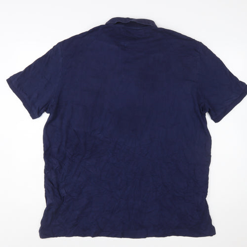 Ralph Lauren Men’s Blue XL Polo Shirt 100% Cotton Classic Fit