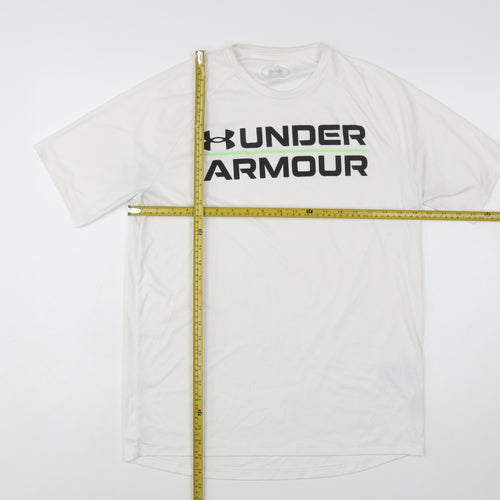 Under Armour Mens White M Basic Performance T-Shirt