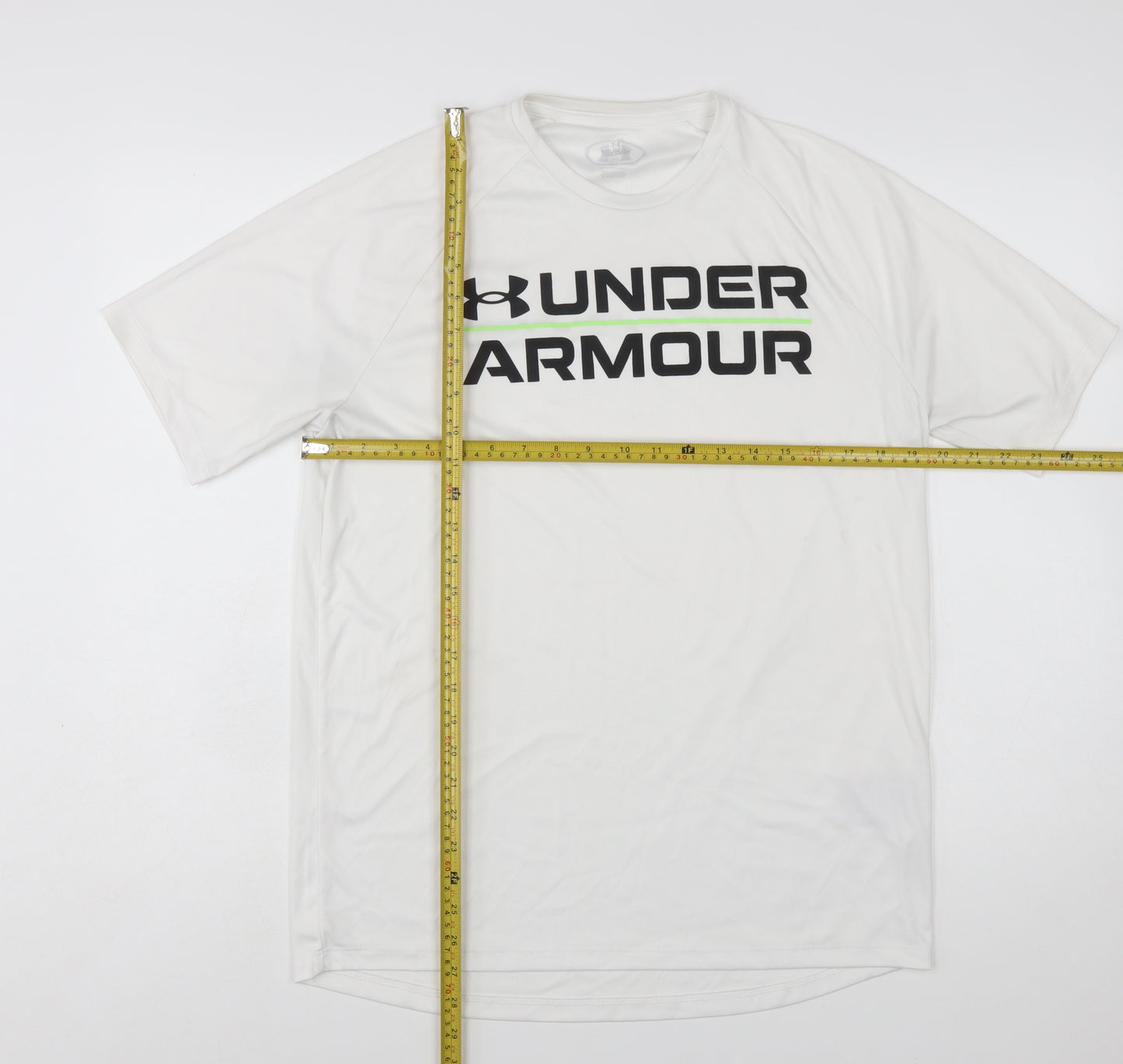 Under Armour Mens White M Basic Performance T-Shirt