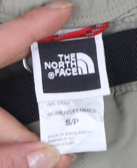 The North Face Womens Beige Cargo Shorts S Lightweight Nylon