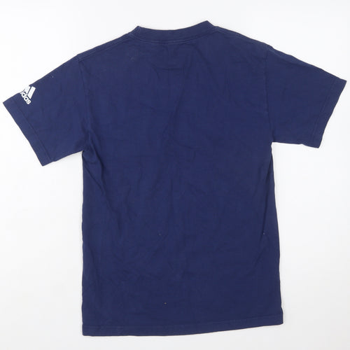 Adidas Mens Navy Toronto Maple Leafs Short Sleeve T-Shirt Size S