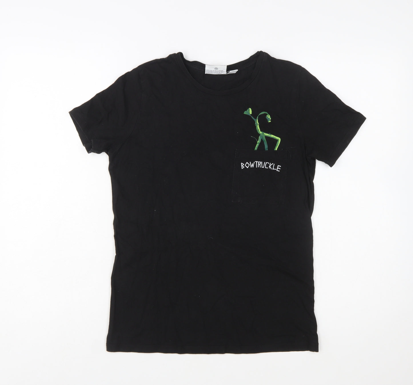 Fantastic Beasts Bowtruckle Women's Black Cotton T-Shirt XS