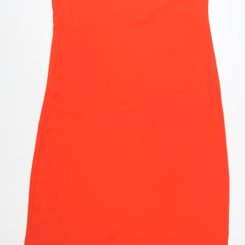 Marks and Spencer Women’s Red One Shoulder Long Sheath Dress Size 18