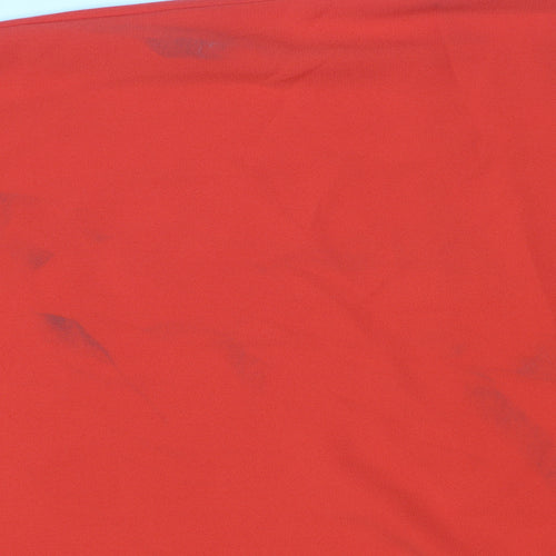 Marks and Spencer Women’s Red One Shoulder Long Sheath Dress Size 18