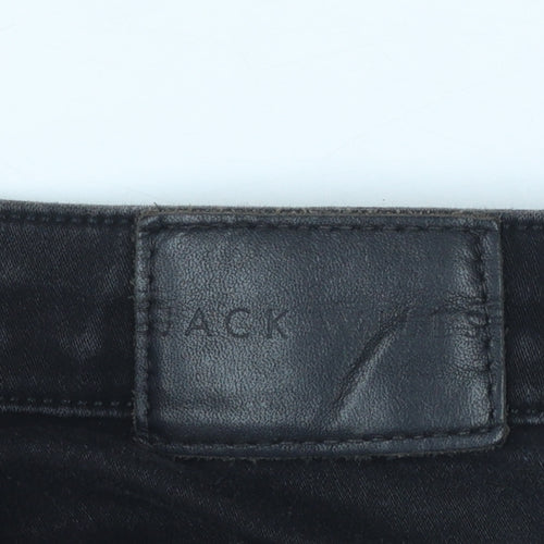 Jack Wills Women's Black Super Skinny Jeans Size 10 28W 30L