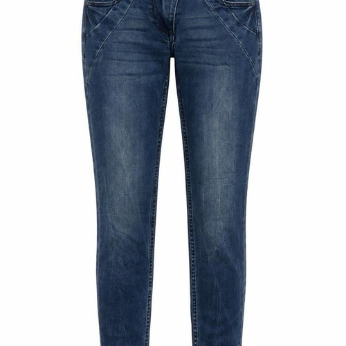 Cecil Womens Blue Skinny Stretch Jeans Size 25 Slim Fit Denim