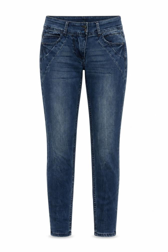 Cecil Womens Blue Skinny Stretch Jeans Size 25 Slim Fit Denim