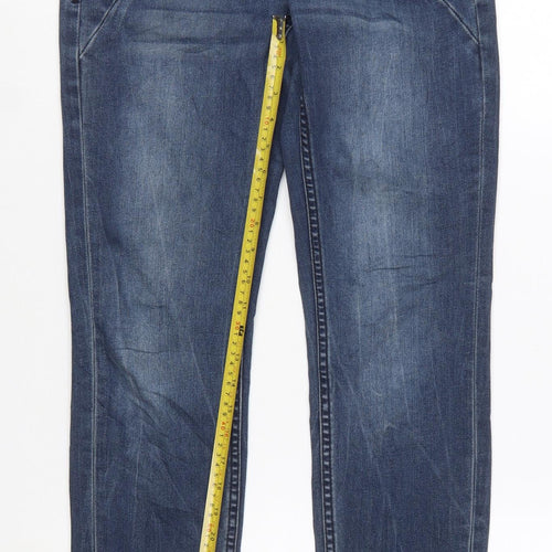 Cecil Womens Blue Skinny Stretch Jeans Size 25 Slim Fit Denim