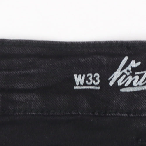 Denim 1982 Vintage Women's Black Skinny Jeans Size 16