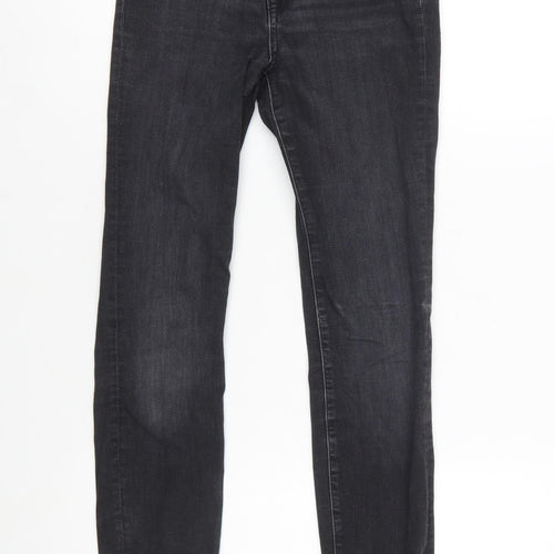 &Denim Women Black Size 26 High Waisted Super Skinny Jeans