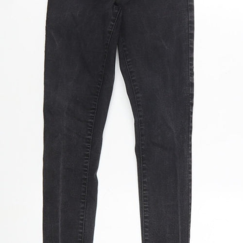Denim Co Womens Black Skinny Jeans Size 8 Slim Fit Stretch
