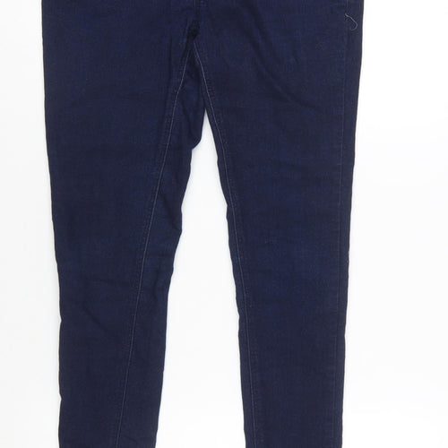 Denim Co. Women's Blue Skinny Jeans Size 12 Mid Rise Stretch