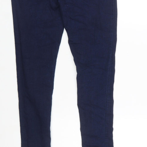Denim Co. Women's Blue Skinny Jeans Size 12 Mid Rise Stretch