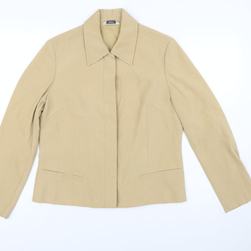 Next Women's Beige Tailored Suit Jacket UK 10 Regular Fit