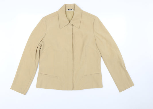 Next Women's Beige Tailored Suit Jacket UK 10 Regular Fit
