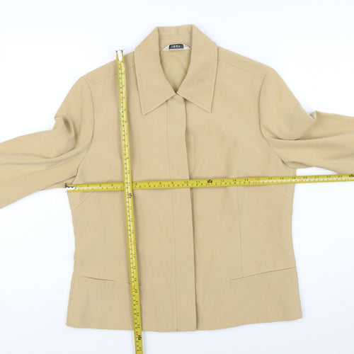 Next Women's Beige Tailored Suit Jacket UK 10 Regular Fit