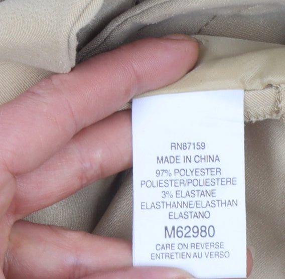 Next Women's Beige Tailored Suit Jacket UK 10 Regular Fit