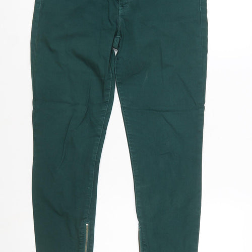 Gap Women Green 1969 Mid Rise Stretch Jegging Jeans Size 8