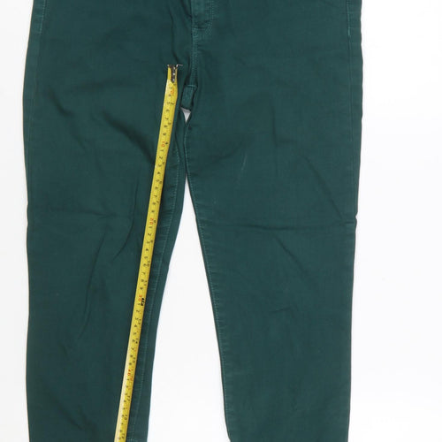 Gap Women Green 1969 Mid Rise Stretch Jegging Jeans Size 8