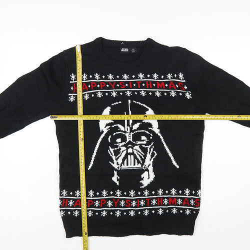 Star Wars Men’s Black Small Darth Vader Christmas Jumper