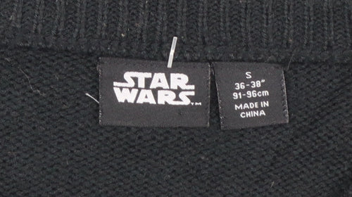 Star Wars Men’s Black Small Darth Vader Christmas Jumper