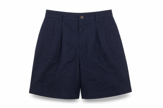 Lizsport Women's Blue Bermuda Pleated Shorts Size 10