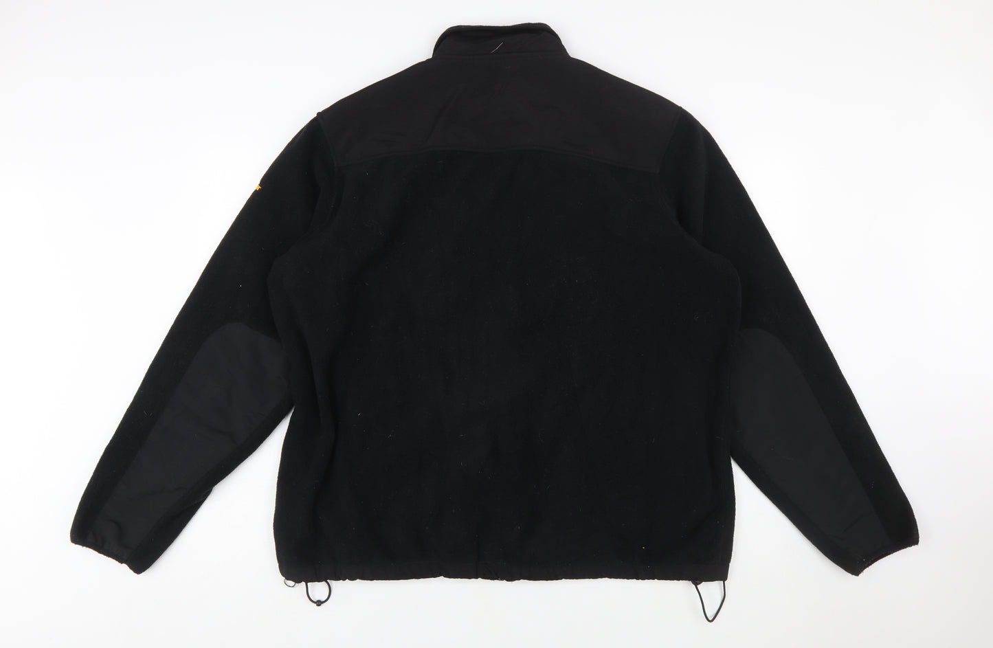 CAT Men's Black XL Fleece Workwear Jacket Full Zip Outdoor