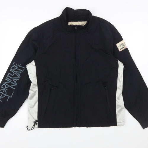 Murphy & Nye Men's Black Polyamide Windbreaker Jacket S