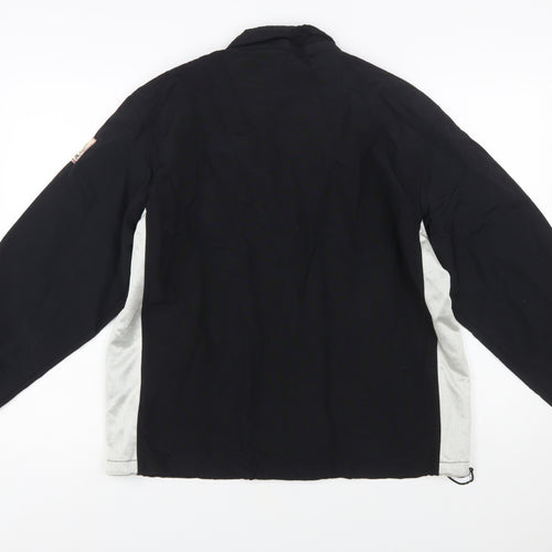 Murphy & Nye Men's Black Polyamide Windbreaker Jacket S