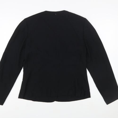 Liz Claiborne Women’s Black Size 12 Shawl Collar Tuxedo Blazer