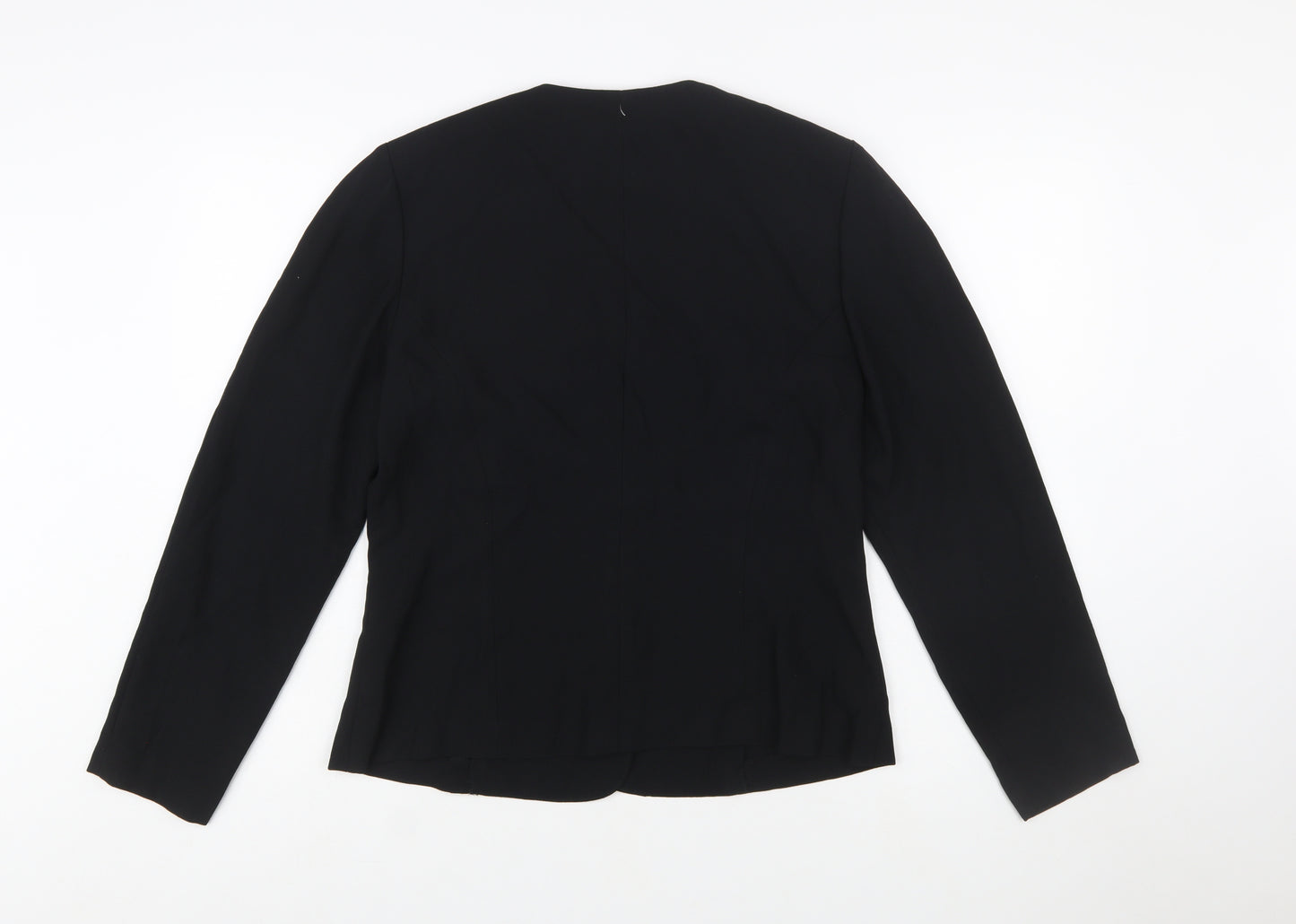 Liz Claiborne Women’s Black Size 12 Shawl Collar Tuxedo Blazer