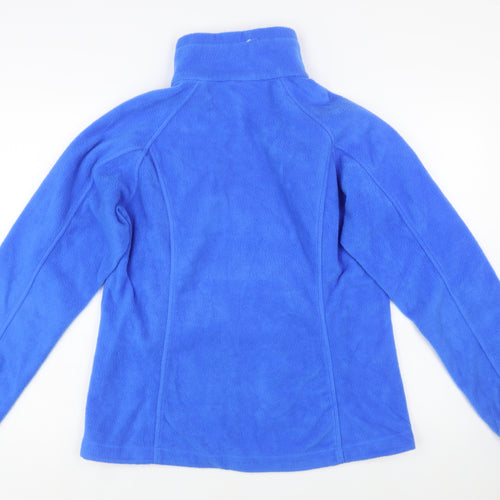 Columbia Women's Blue Fleece Full Zip Jacket Size L