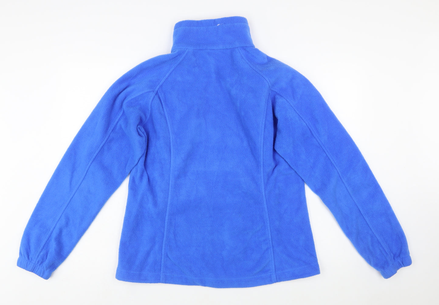 Columbia Women's Blue Fleece Full Zip Jacket Size L