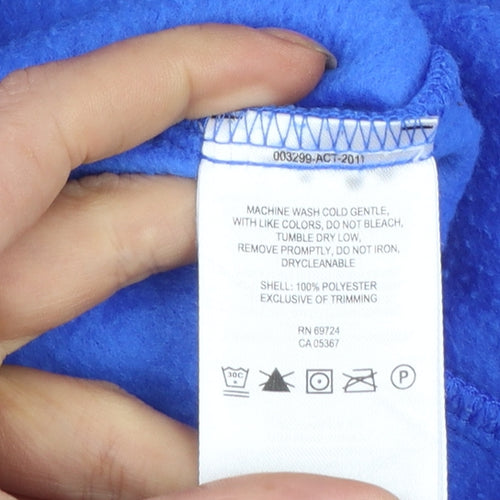 Columbia Women's Blue Fleece Full Zip Jacket Size L