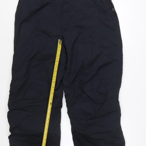 L.L.Bean Women's Black L Regular Insulated Snow Pants Waterproof