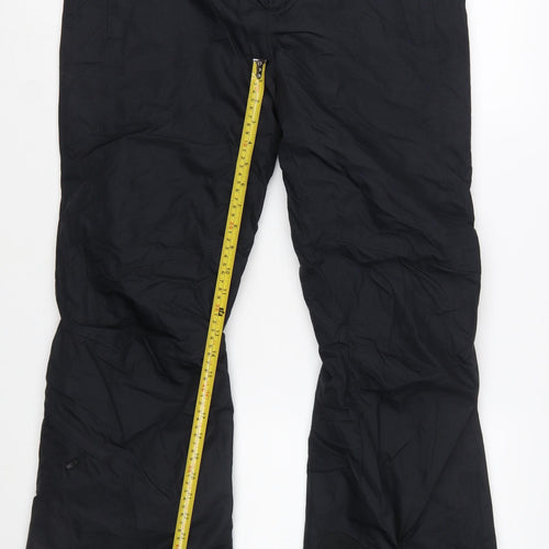 Columbia Womens Black M Regular Waterproof Insulated Snow Pants