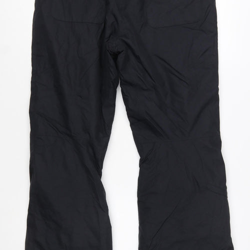 Columbia Womens Black M Regular Waterproof Insulated Snow Pants