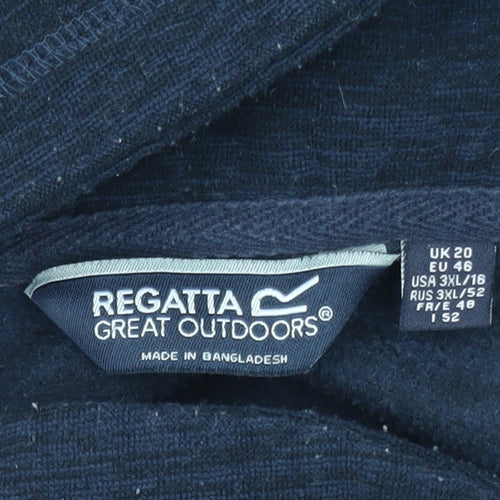 Regatta Great Outdoors Women's Navy Blue Pullover Sweatshirt UK 20