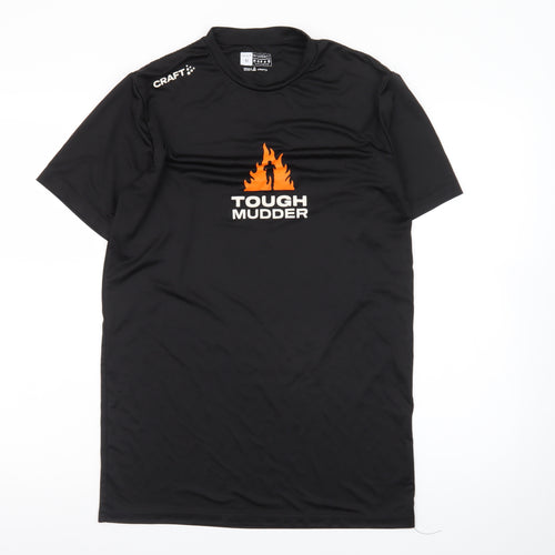 Craft Tough Mudder Unisex Black Athletic Fit T-Shirt M