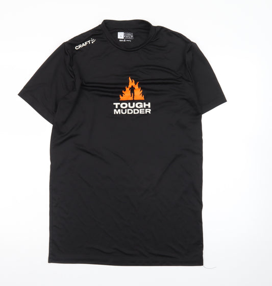 Craft Tough Mudder Unisex Black Athletic Fit T-Shirt M