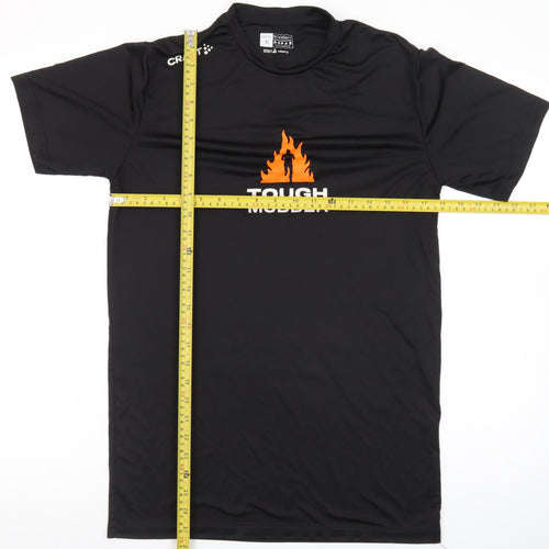 Craft Tough Mudder Unisex Black Athletic Fit T-Shirt M