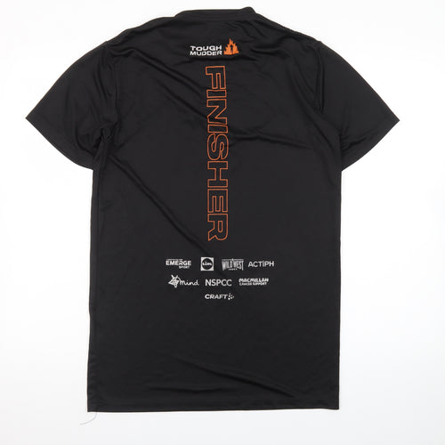Craft Tough Mudder Unisex Black Athletic Fit T-Shirt M