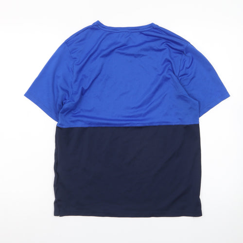 Nike Men's Blue Dri-Fit Running T-Shirt Size S