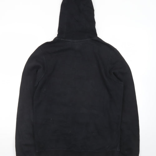 Nike Men's Black Pullover Hoodie Small Just Do It Logo Sportswear