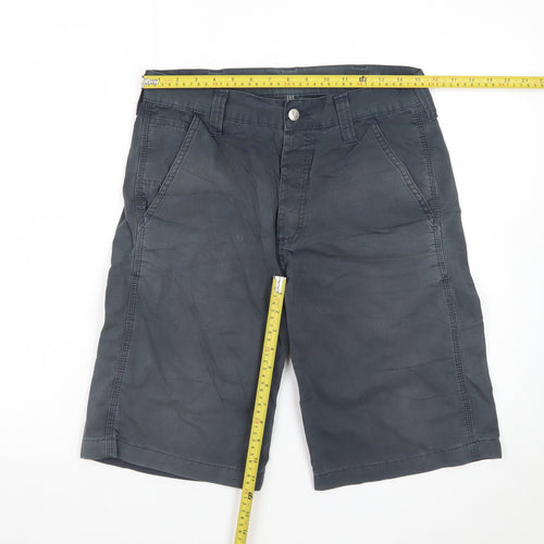 Carhartt Men Blue 28 Work Bermuda Canvas Shorts