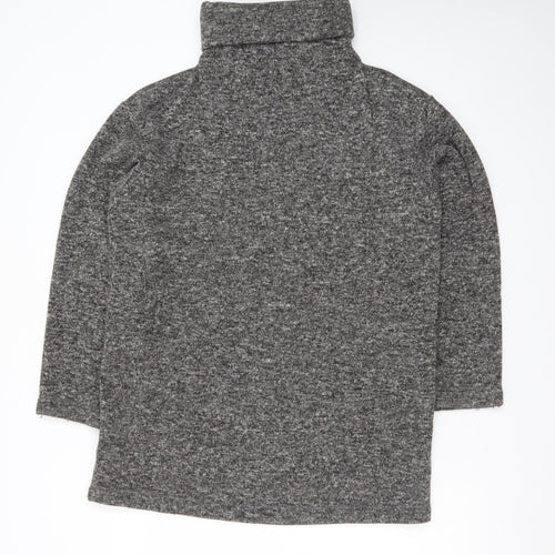Uniqlo Men’s Grey Roll Neck Pullover Jumper Size M