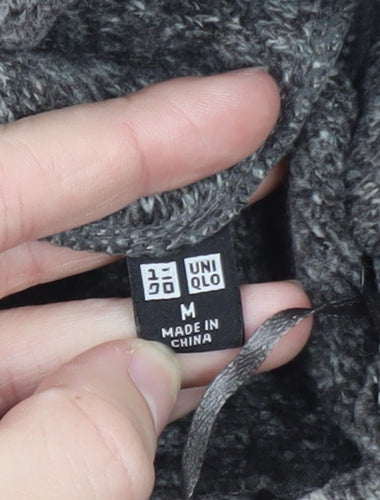 Uniqlo Men’s Grey Roll Neck Pullover Jumper Size M
