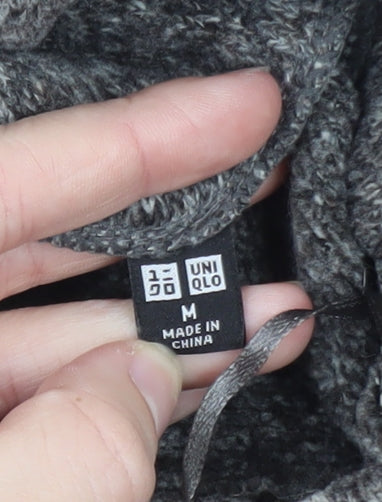 Uniqlo Men’s Grey Roll Neck Pullover Jumper Size M