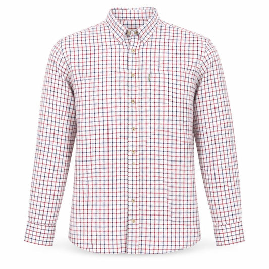 Front view of Champion Men's Multicoloured Check Classic Fit Button-Up Shirt L